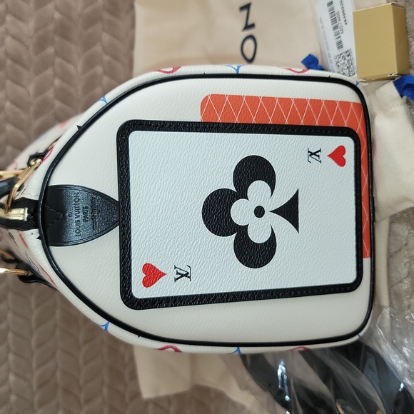 Speedy 25 Louis Vuitton Game On Canvas Giant Monogram Cross Body Handbag - Picture 4 of 16